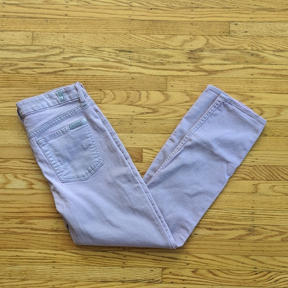 7 For All Mankind The Mid Rise Cropped Skinny Jean - Picture 2 of 5